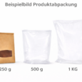 Beispielbild Papierbeutel groß und vakuumbeutel
