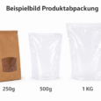 Beispielbild Papierbeutel klein und vakuumbeutel