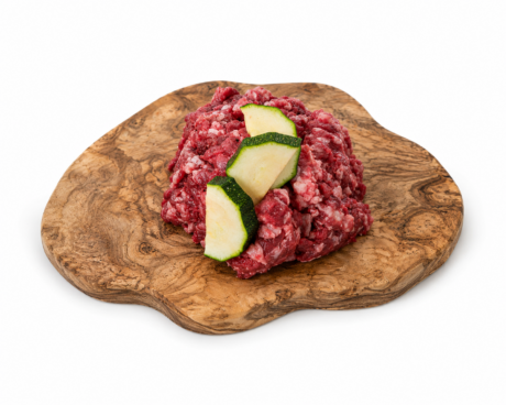 BARF Rindfleisch roh gewolft