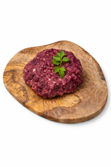BARF Ziegenfleisch roh gew.