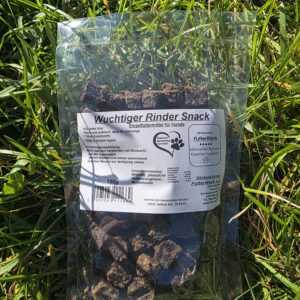Wuchtiger Rinder Snack getrocknet 150g