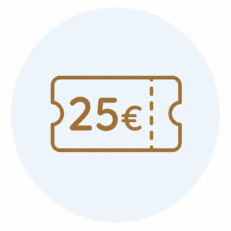 Gutscheine 25€