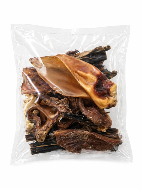Kauartikel Überraschungssackerl vom Rind getrocknet 600g